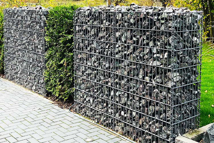 Mono-Forte-Gabionen-Rechteckgabionen Mono-Forte-Gabionen-Rechteckgabionen